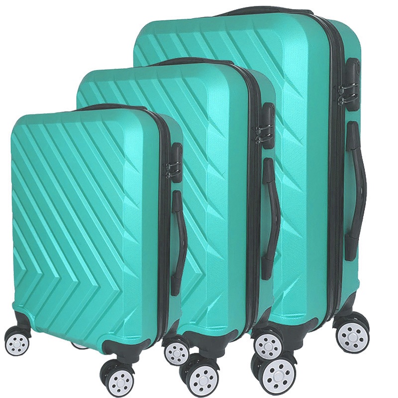 Low Price High Quality 3-Pieces-Set Trolley Travel Luggage Set with 210d Density – Trolley Travel Luggage Set and Trolley Luggage price