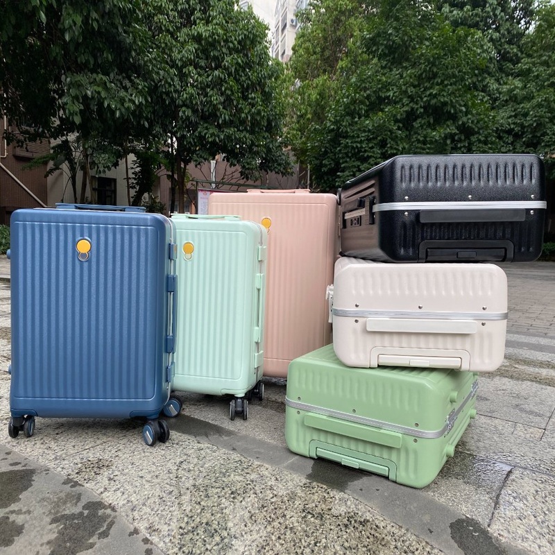 New Customized Check-in Zipperless Luggage Large Capacity Durable Suitcase Business Travel – Customized Logo Suitcase and Durable Business Suitcase price