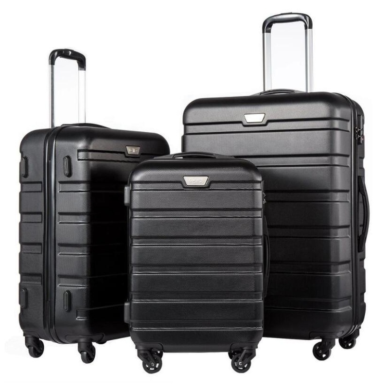 New Fashion Matching Color ABS PC Travel Trolley Luggage Bag with Built-in Tsa Lock 3 PCS Set – Trolley Luggage and Trolley Bag price