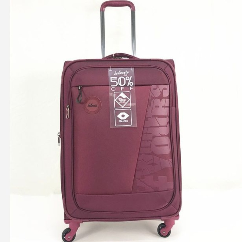 Red Color New Handle New Design 3PCS Soft 840d Material Suitcase Set – Suitcase Set and 840d Material Suitcase Set price