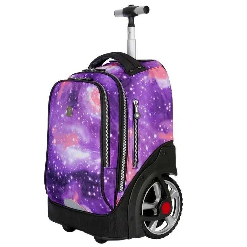 Travel Shopping Business Outdoor Trolley Luggage Retractable Suitcase School Bag Luggage Bag – Trolley Backpack and Trolley Luggage price