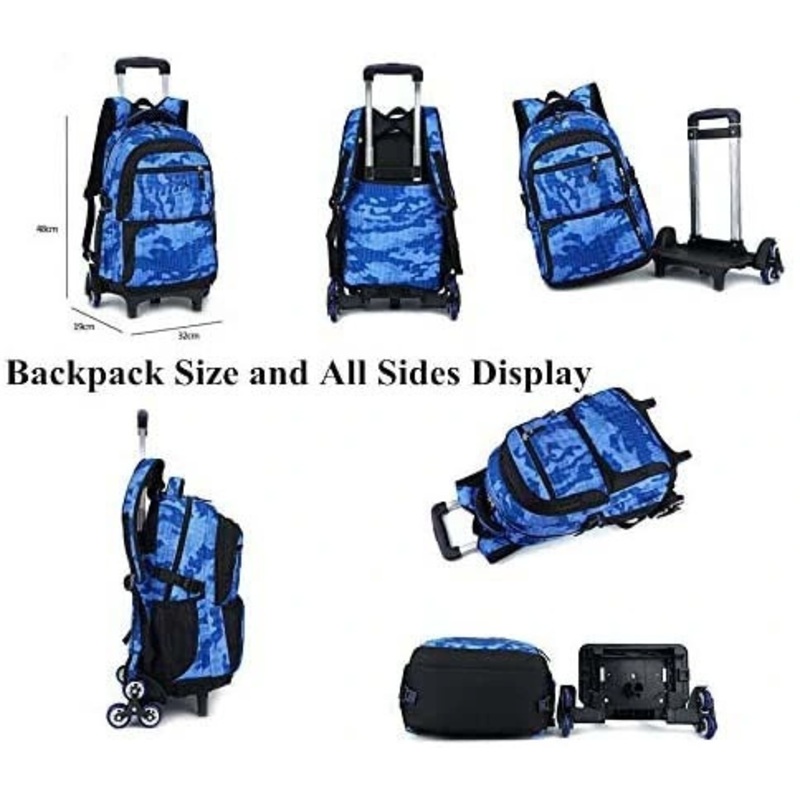 Cheap New Trolley School Students Luggage Bag – Trolley Backpack and Bolso price