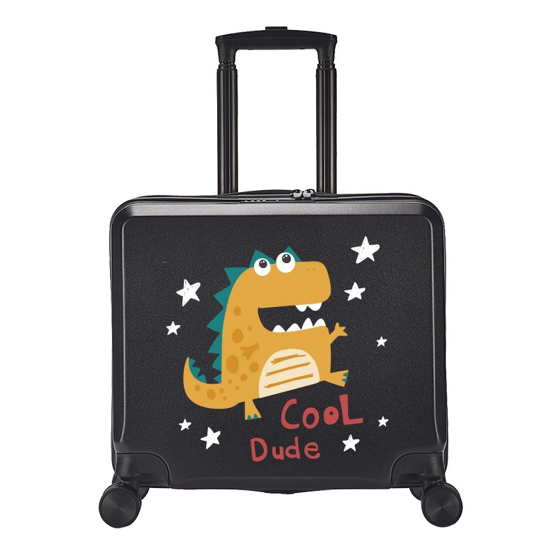 Childrens Luggage, Universal Wheel Cartoon Trolley Box, Small Boarding Travel Box, Lightweight Trailer Luggage, 19 Inches – Luggage and Luggage Set price