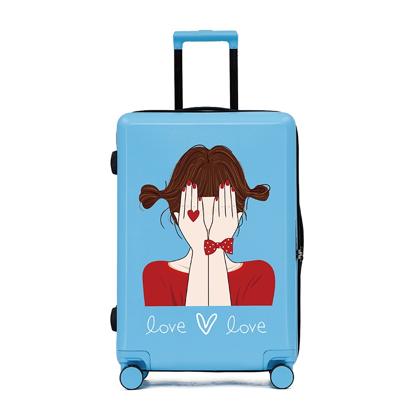 Custom Accepted Large Carry on Trolley Luggage ABS Suitcase for Travel Business – Customized Lugggae Set and Printing Lugggae Set price