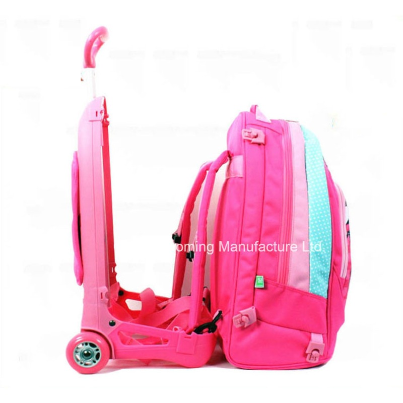 Distributor Children Travel Cartoon Book Wheel Rolling Trolley School Bag – Children Bag and Trolley School Bag price