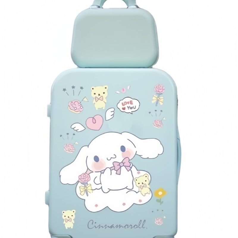 Durable Waterproof Anime Cinnamon Roll Wheel Portable Beautiful Trolley Cabin Kids Suitcase with Fun Design and Comfort – Kids Suitcase and Travel Kids Suitcase price