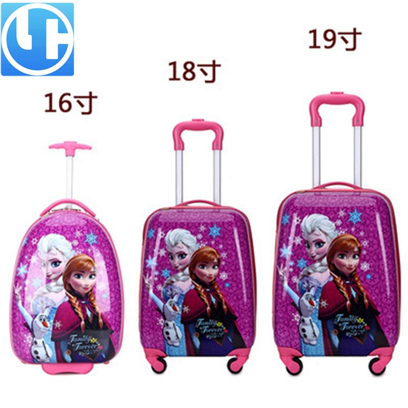 Factory Wholesale Purple Frozen Cute Girl Children Fashion Luggage Trolley Cases – Luggage Child and Luggage Suitcase price