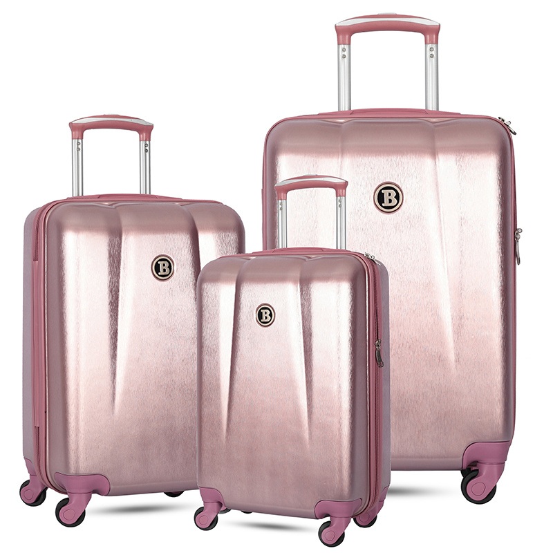 Fancy Yellow Pink Rose Gold Color Trolley Travel Luggage for Gift and Promotion – Suitcase Luggage and Hard Case Luggage price
