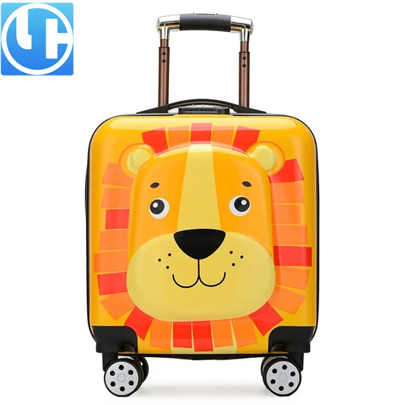 High Quality Airplane Trolley Case Smart Suitcase Travel Luggage Cartoon Lion Design – Luggage Bag and Airplane Trolley Case price
