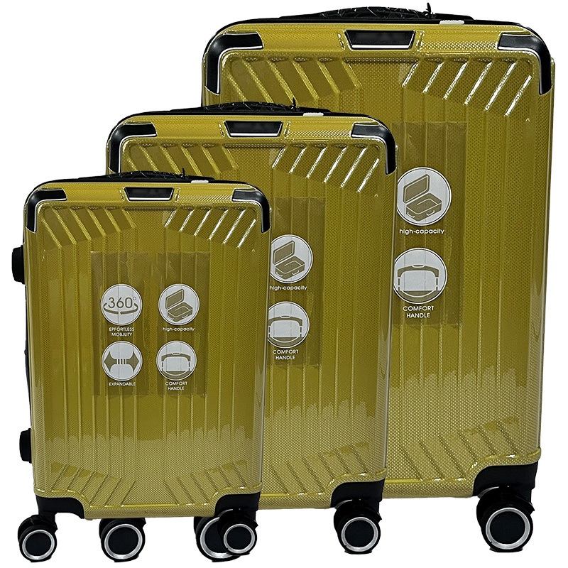 Complete ABS+PVC Trolley Travel Suitcase with Corner Guards & Spinner Wheels – Trolley Travel Suitcase and Travel Suitcase price