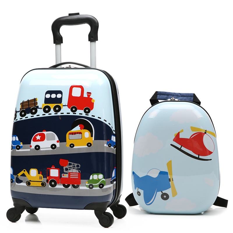 Custom Cartoon Kids ABS Hard Case Luggage Print Children Suitcase – Children Suitcase and Printed Luggage for Kids price