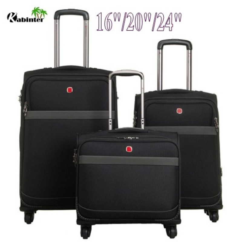 Customized Logo Luggage Set 20/24/28 Travelling Bag Manufactory Four Wheels Trolley Luggage – Luggage and Softside Luggage price