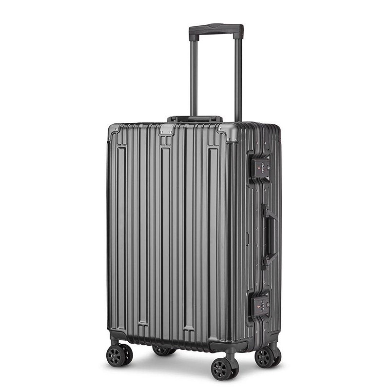 Elegant Hard Shell Luggage Suitcase with Reinforced Aluminum Frame for Business Travel – Aluminum Luggage and Suitcase price