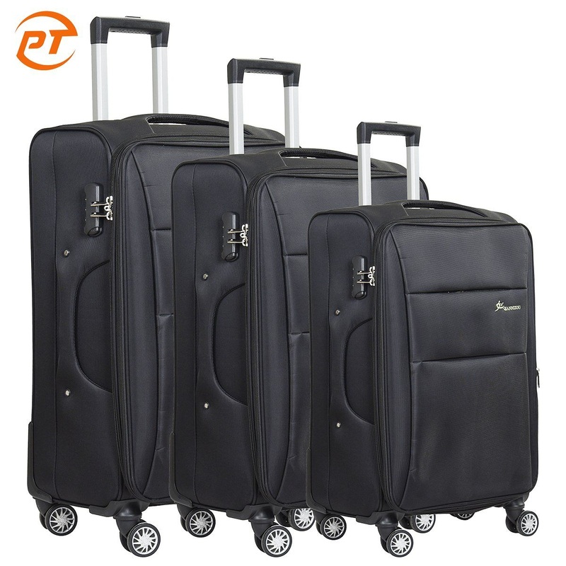 Factory OEM Foldable DIY Fabric Trolley Bags India Brazil Textile Checked Luggage Bag High End Zip Combination Lock 20 24 28 – Trolley Luggage and Textile Luggage price