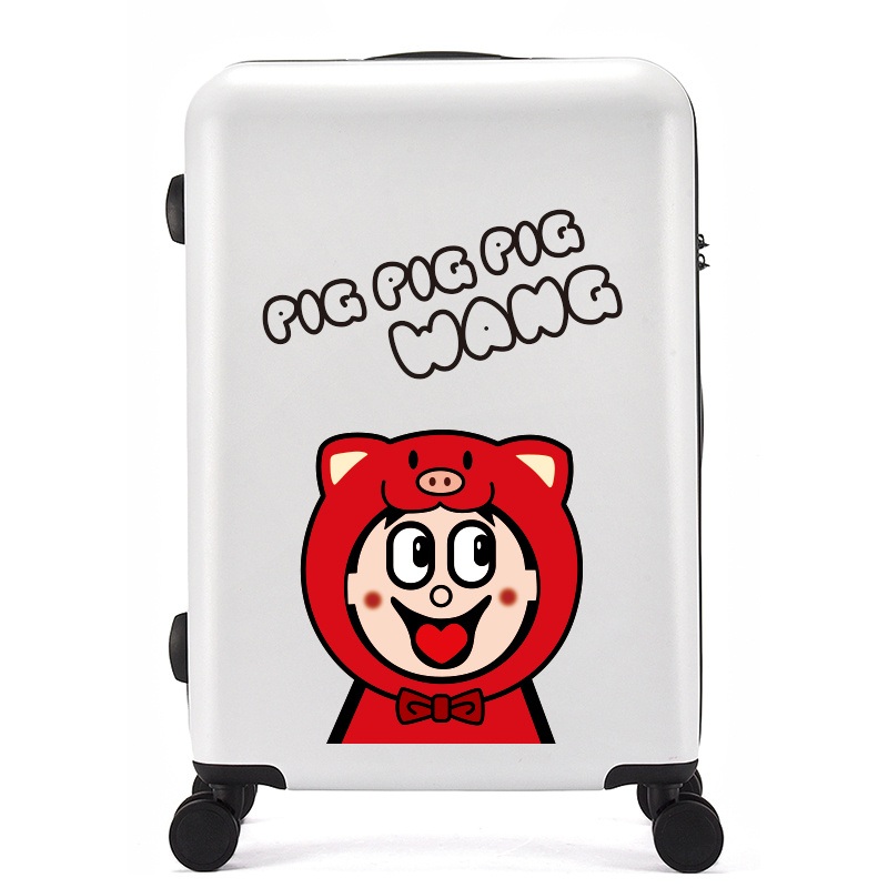 Fashion Popular Cartoon Design ABS+PC Luggage Pictures Customized Travel Suitcase – ABS + PC Luggage and Fashion Luggage Bag price