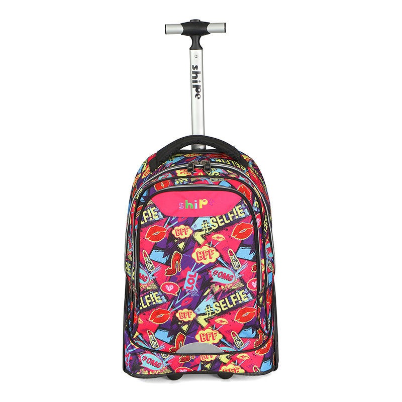 Kids Fashion School Wheels Backpack for Student School Trolley Bags – Trolley Bag and Trolley Schoolbag price