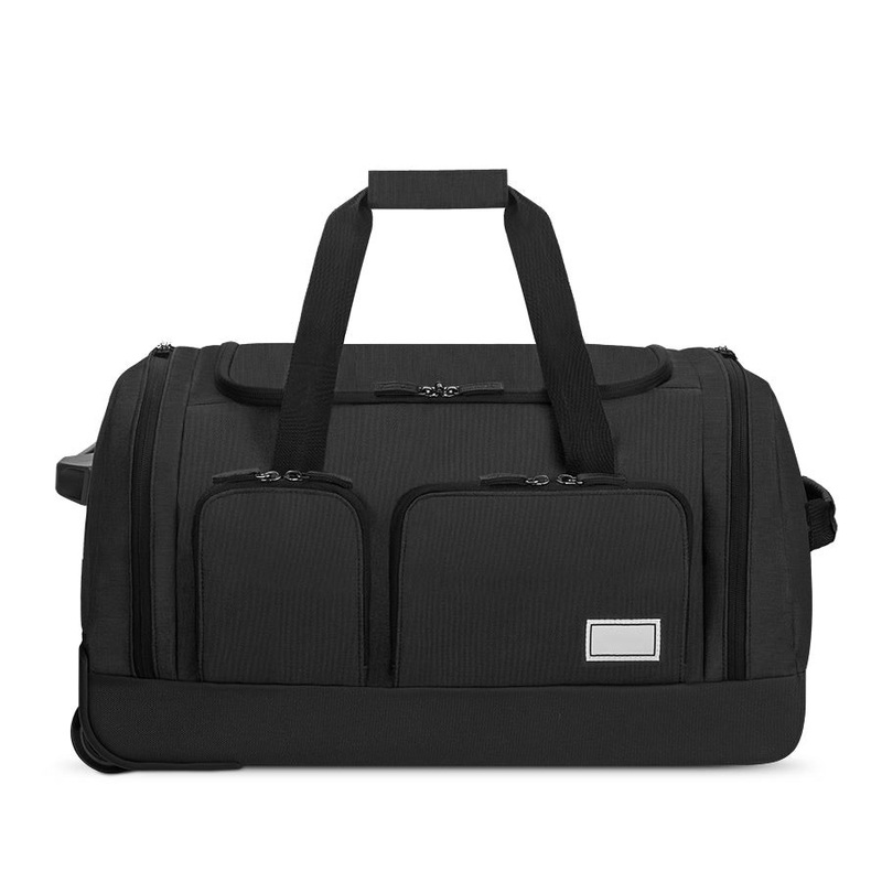 Large Capacity Wheeled Travel Bag Rolling Trolley Duffel Bag with Shoe Compartment – Trolley Bag and Rolling Bag price