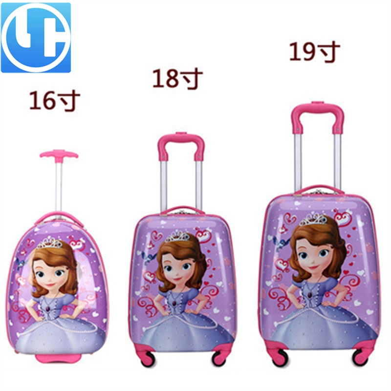 Suitcase Child Rolling Luggage Spinner Kids Travel Hardshell Cabin Cartoon Trolley Case – Luggage Scooter and Child Scooter Trolley price