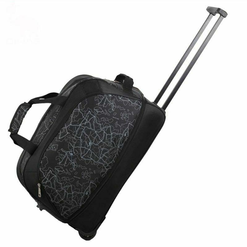 Travel Duffle Bag with Wheels Rolling Trolley Luggage Suitcase Carry on Foldable – Travel Duffle Bag and Rolling Trolley Bag price