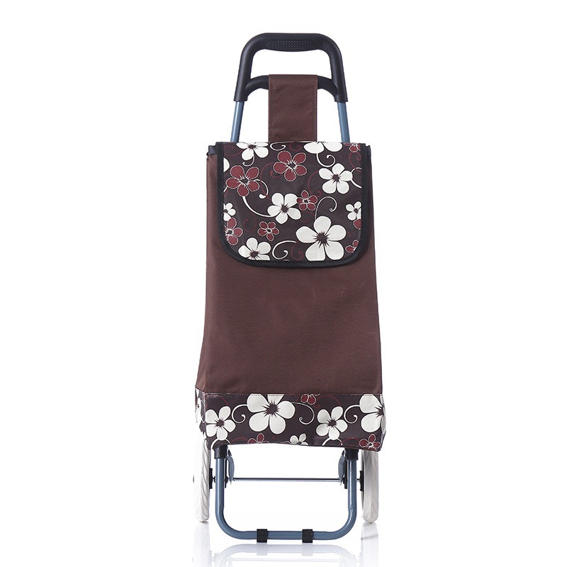 Wholesale Two Wheels Foldable Oxford Cloth Trolley Shopping Cart – Shopping Carts and Cart price