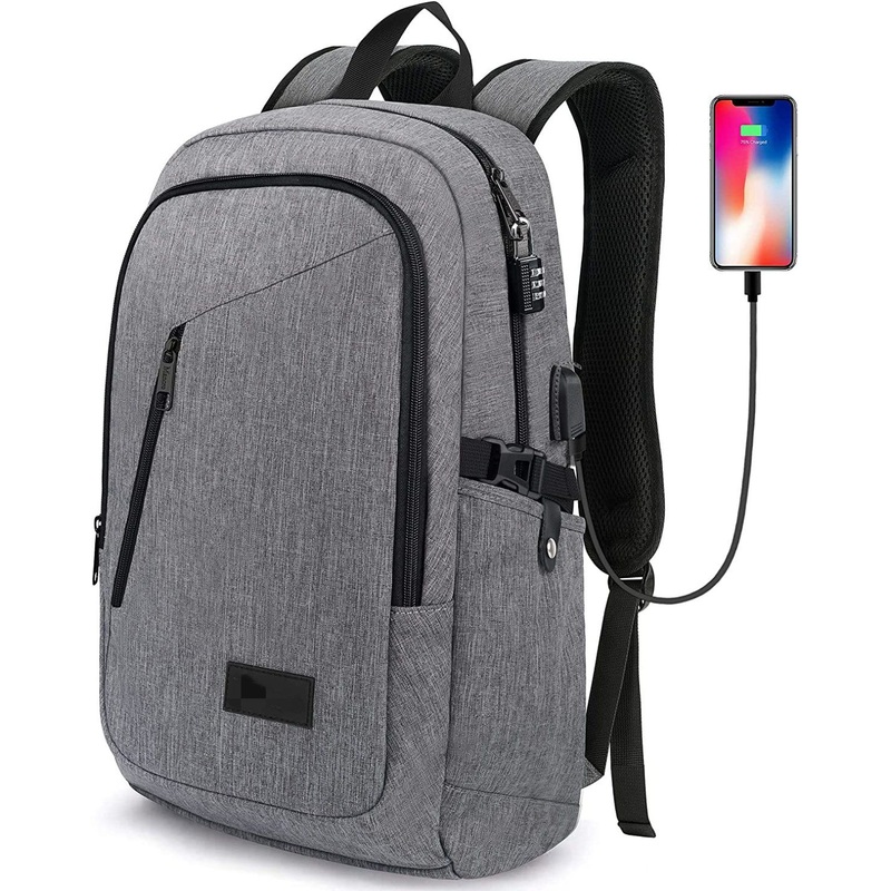 15.6 in Anti-Theft Business College School Nylon Laptop Bag for Men Women with USB Charging Port Lock – Laptop Bag and Computer Bags price