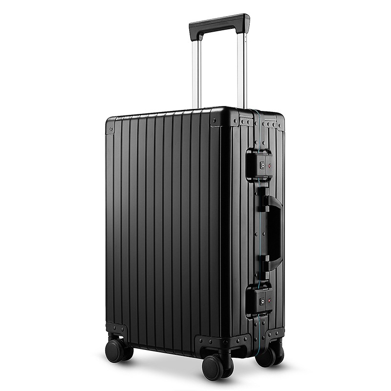 Aluminum Alloy Wheeled Trolley Luggage Business Leisure Travel Draw-Bar Boarding Suitcase Box Case (CY5875) – Wheeled Case and Trolley Case price