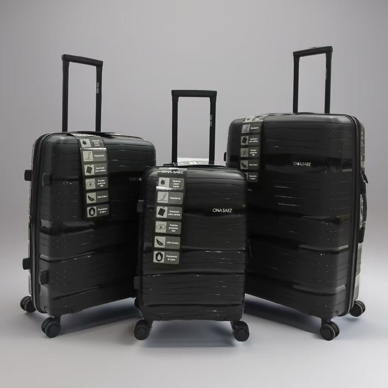 Anti-Collision Business-Ready Waterproof Simple Style Lightweight PP Luggage Set – Anti-Collision PP Luggage Set and Business-Ready Luggage Set price
