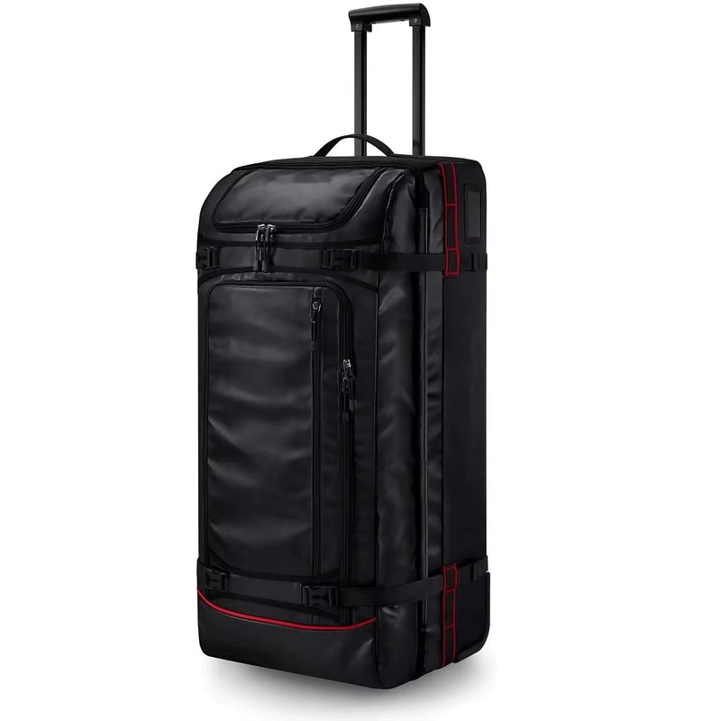 Custom Large Trolley Wheeled Gym Sports Duffel Bag Travel Bag with Wheels for Sports & Gym Rolling Trolley Carrying Bag – Trolley Sport Bag and Roller Gear Bag price