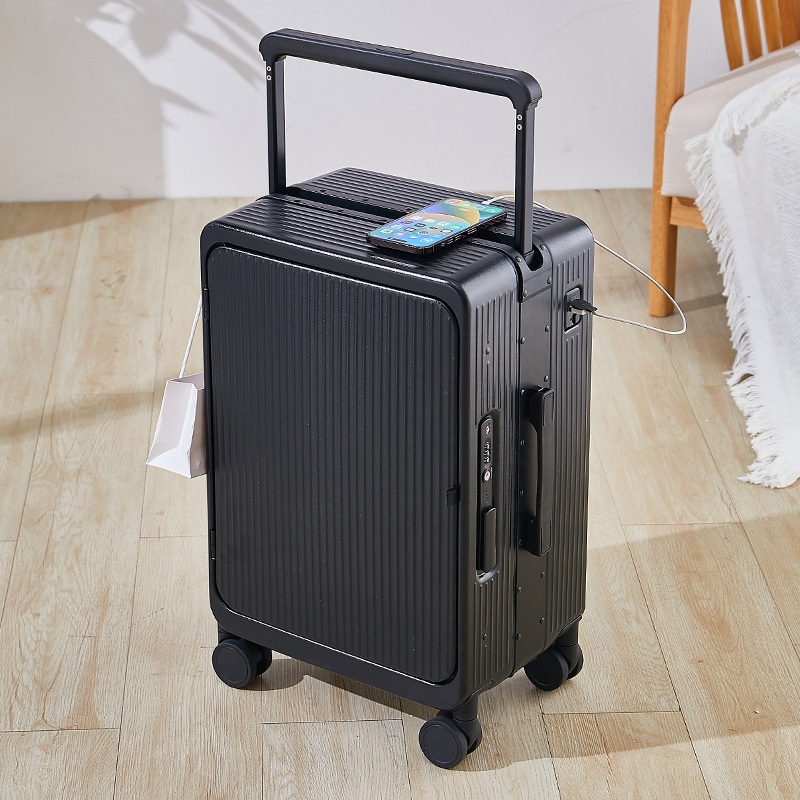 Luxury Custom Business Travel Luggage Custom Suitcase High Quality Wide Suitcase – Luggage and Luggage Set price