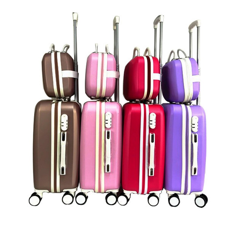 Multi-Compartment ABS Travel Trolley Luggage with Dual Wheels Personalized Surface Design – Multi-Compartment and ABS Travel Trolley Luggage price
