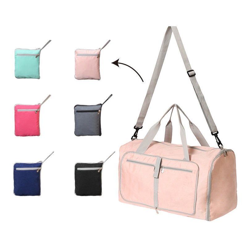 New Customized Large Capacity Solid Color Foldable Travel Portable Gym Bag Outdoor Duffel Bag Large Capacity – Gym Bag and Travel Gym Bag price