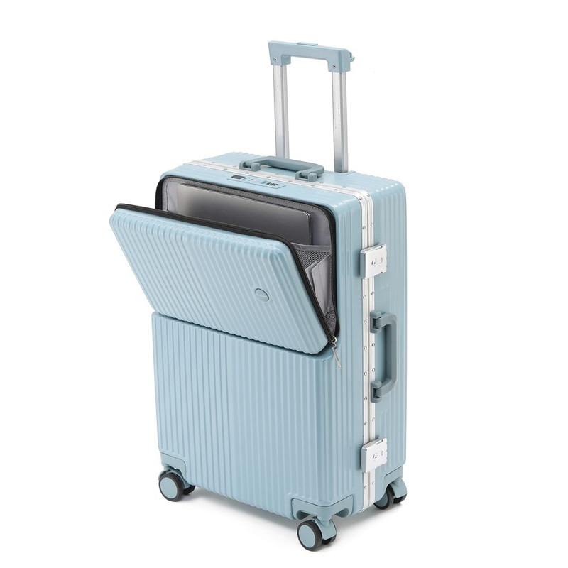 Shock-Absorbing Luxury Travel Suitcase Cabin USB-Charged Hardshell Larger Carry-on Luggage – Hardshell Luggage and Cabin Luggage price