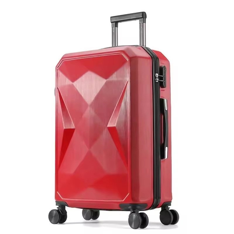 ABS Material Luggage Trolley Bags with Thickened Metal Trolley – ABS Trolley Luggage and ABS Suitcase price
