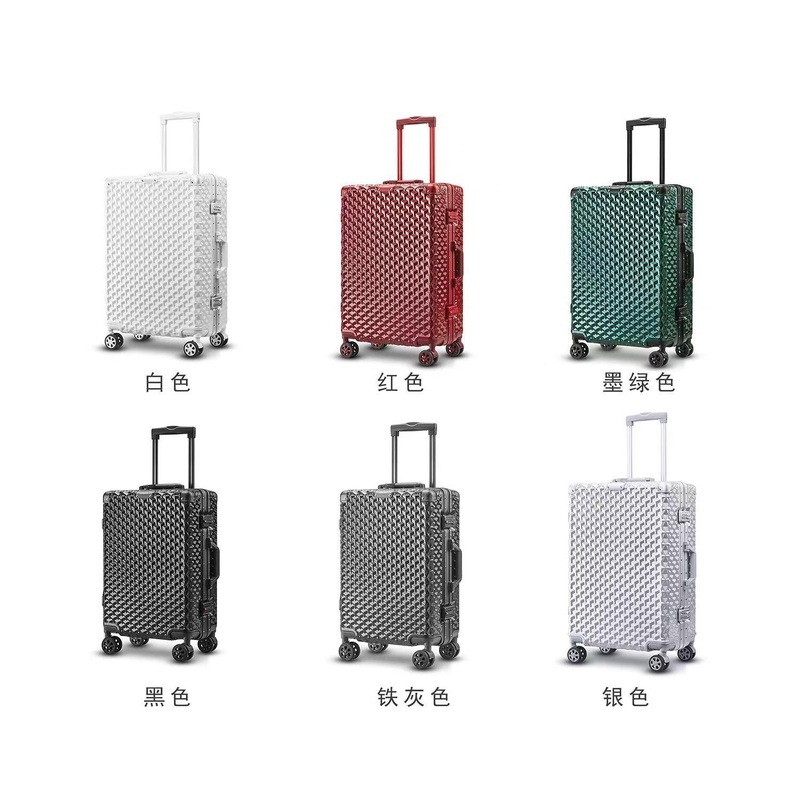 Carry on Luggage with Aluminum Frame Hard Shell Suitcase 4 Metal Corner – Aluminum Frame Luggage and Travel Luggage price