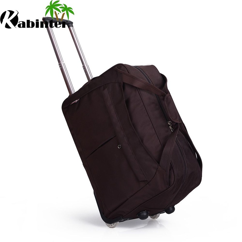 Coffee Color Duffle Bag Traveling Bag Unisex Use Trolley Bag – Trolley Bag and Trolley Cases price