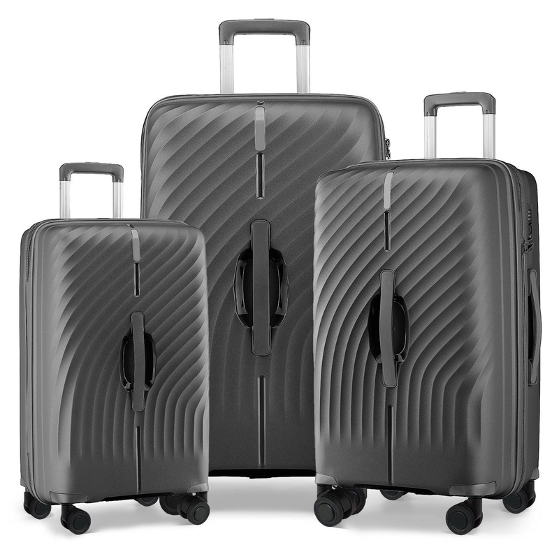 Custom Travel Suitcase Luggage Set Wtih Two Handle for Easy Carry on – Trolley Bags and Trolley Case price