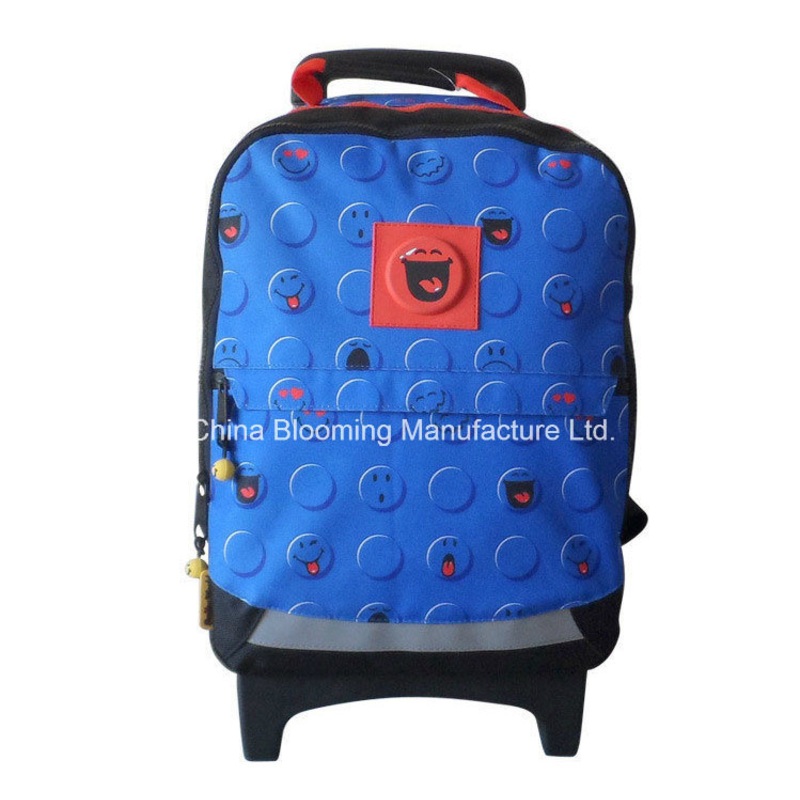 Distributor Smile World Children Campus Trolley Wheel School Backpack Bag – Trolley Bag and Children Bag price