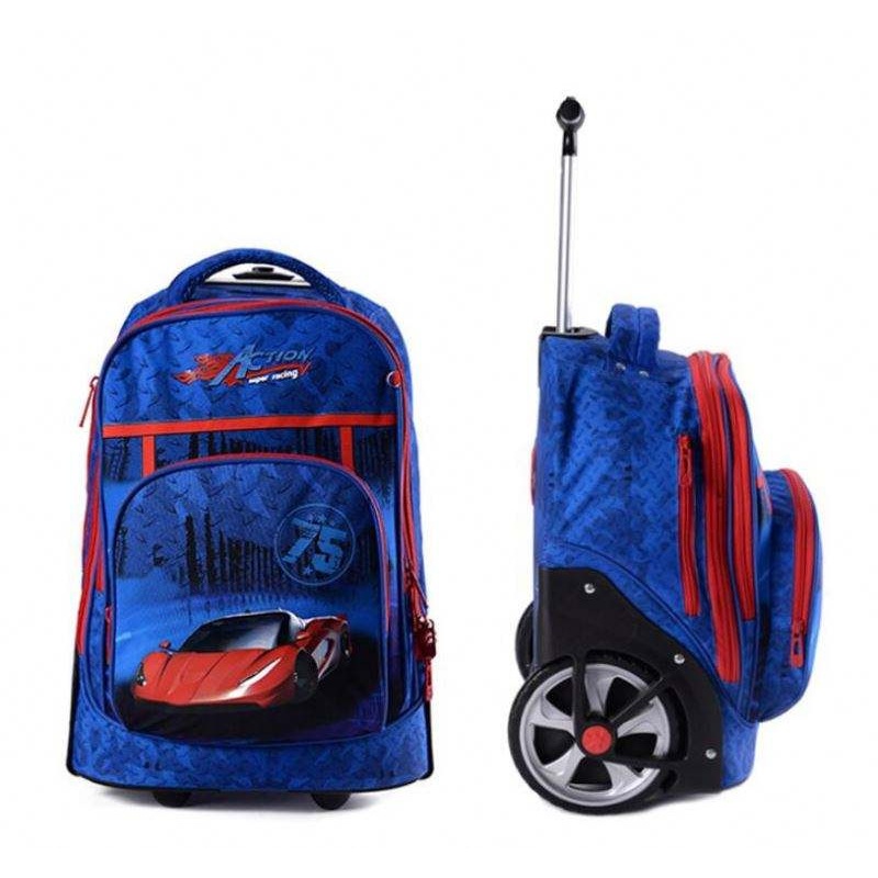 New Cartoon Cheap Kids Popular Children Travel Trolley Luggage School Bag – Trolley Bag and Trolley Schoolbag price