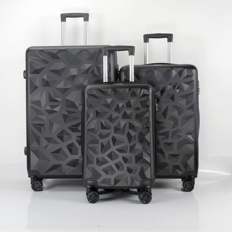 Portable ABS Suitcase Modern Lightweight Black Suitcase with Easy Fold Feature – ABS Suitcase Luggage and Lightweight Suitcase price