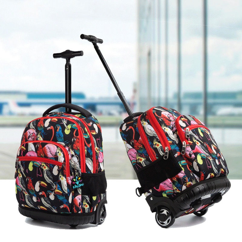 Professional Kids School Rolling Backpack Fashion Children School Wheeled Trolley Bags – Trolley Bag and Trolley Schoolbag price