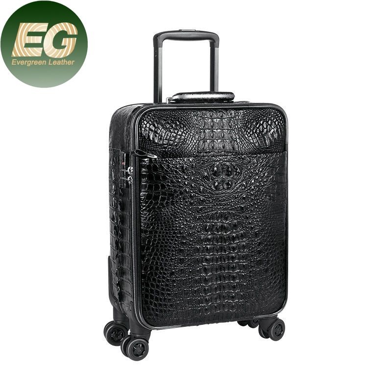 RC59 Carry on Custom Suitcase Luggage Travel Luxury Large Leather Crocodile Luggages Set – Custom Suitcase Luggage and Leather Suitcase Luggage price