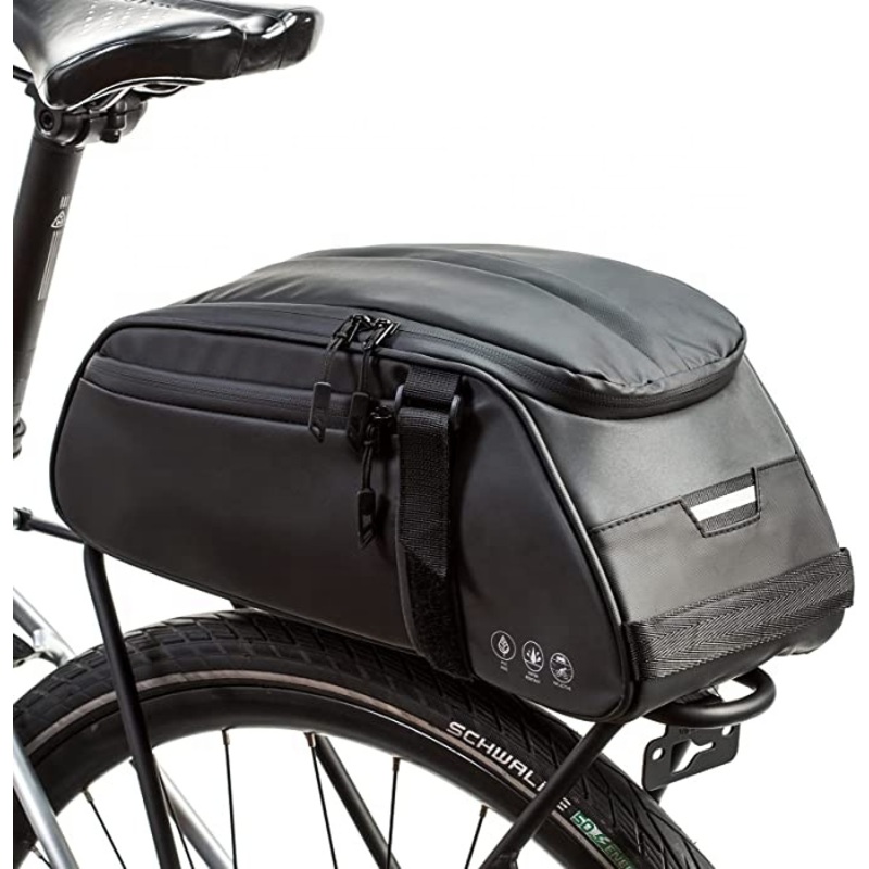 Reflective Waterproof Bicycle Saddle Pannier Bag Bike Rear Rack Bag Bike Trunk Bag Cycling Luggage Back Seat – Reflective Bag and Cycling Bag price