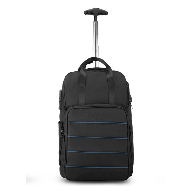 Rolling Backpack Waterproof Wheeled Backpack Carry-on Trolley Luggage Suitcase – Trolley Backpack and Rolling Suitcase price
