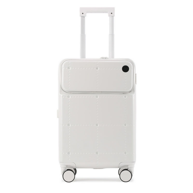 Tsa Lock 20 /24 Inch Front Open Zipper Frame Luggage Laptop USB Charging Port Trolley Travel Suitcase Carry Ons for Boarding – Suitcase and Travel Suitcase price