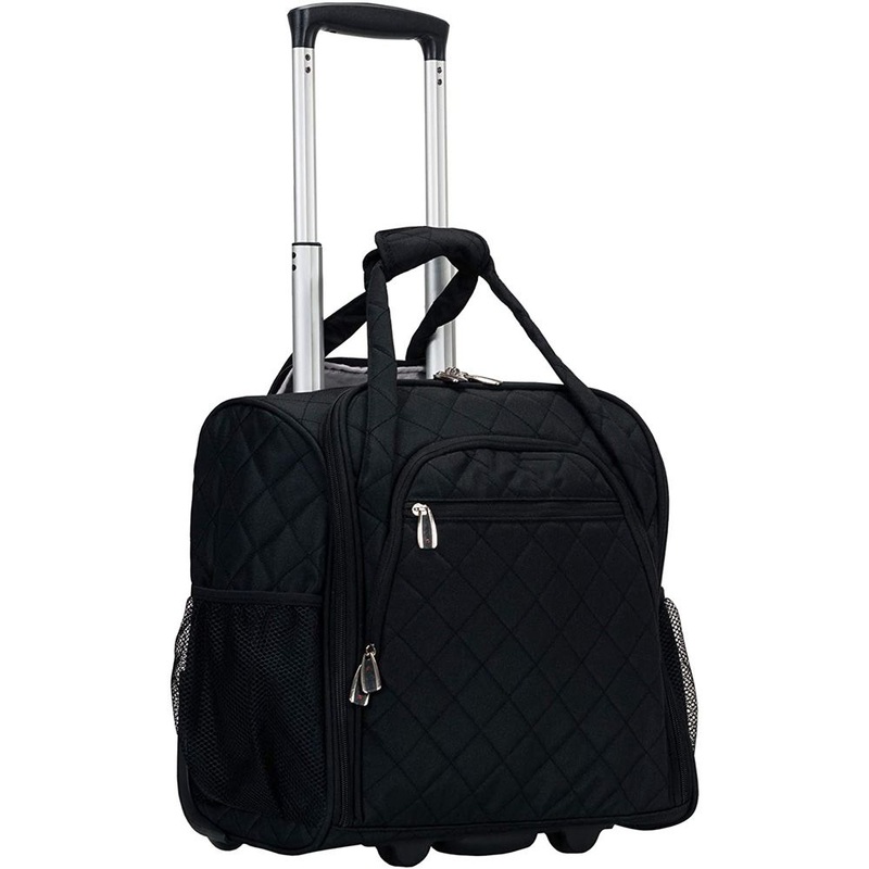 Wholesale Weekender Travel Trolley Luggage Bags 16-Inch Roller Rolling Duffle Bag – Kids Suitcase and Travel Trolley price