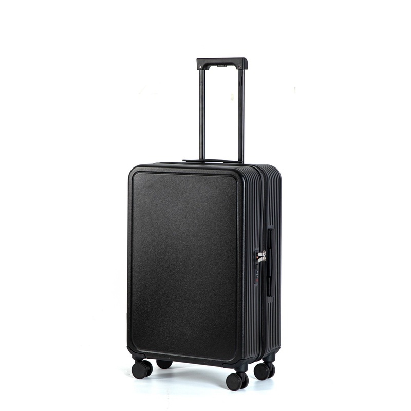 China Premium High Quality New Design 20/24/28 Inch Black Suitcase Set – China Premium Suitcase Set and High Quality Suitcase Set price