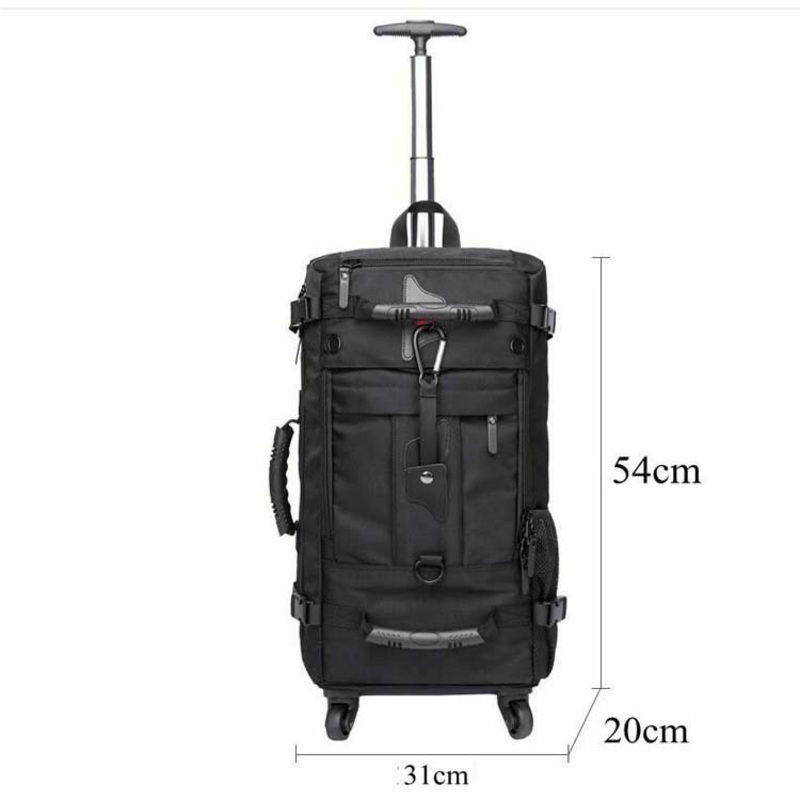 Custom Trolley Rucksack Rolling Luggage Bag on Wheels – Trolley Rucksack and Rolling Luggage Bag price