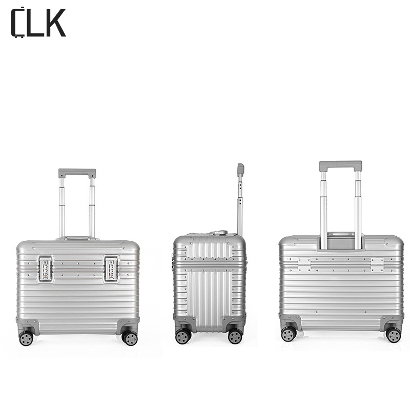 Metal Luggage 20 Inch Suitcase with Tsa Lock and Full Aluminum Design for Carry on Travel – Luxury Luggage and Trunk price