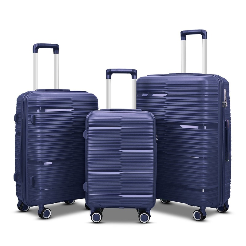 PP Carry-Ons Cabin Suitcase Factory Wholesale Luggage Distributors 3PCS PP Trolley Bags (XHPP013) – Luggage and PP Luggage price