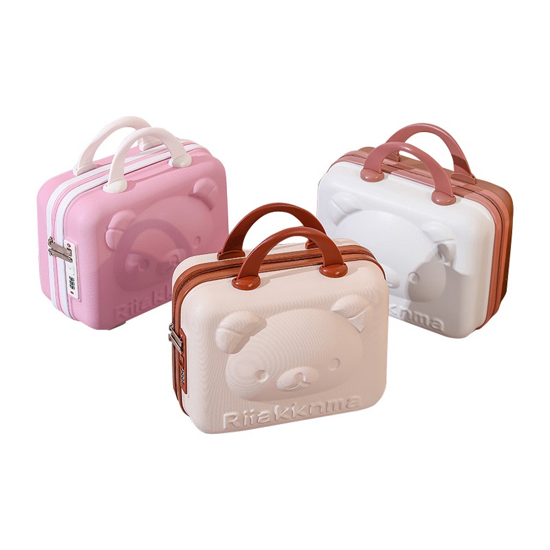 PRO Compact Travel Lightweight 3D Carry-on Suitcase Bear Face Hand Luggage for Travel – Luggage Set and Trolley Luggage price